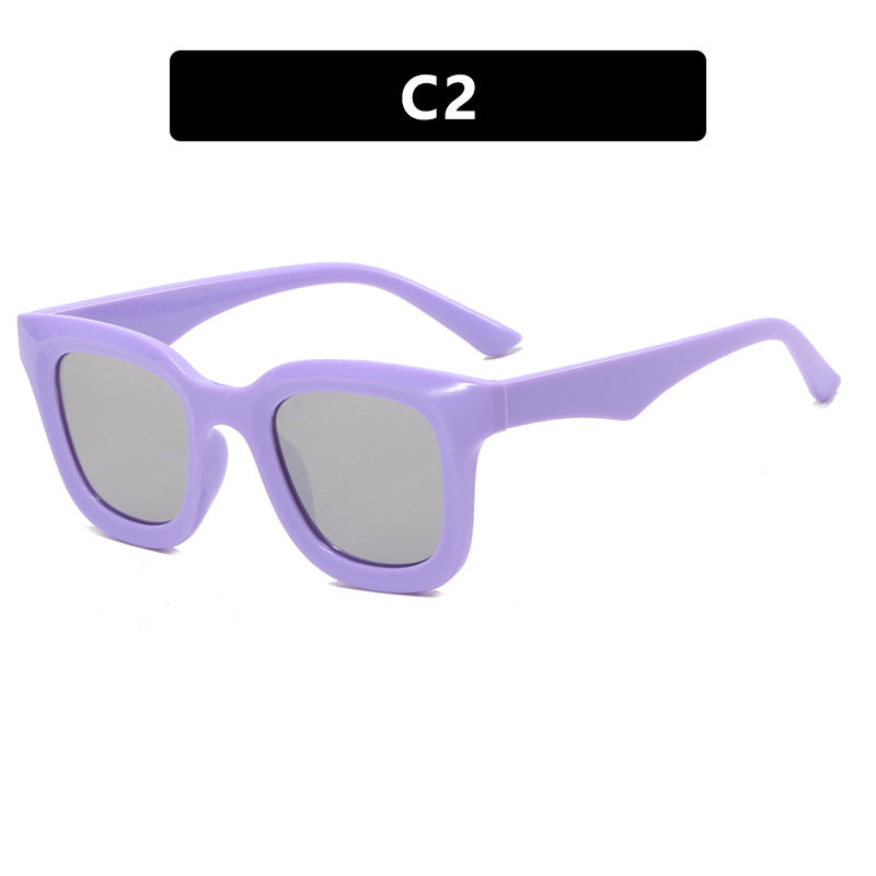 Wholesale PC Large Frame Square Concave Sunglasses